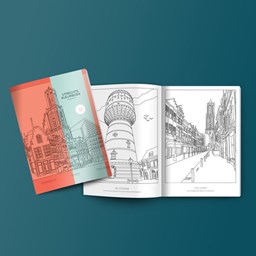 Toon details voor Utrechts kleurboek | Lucas van Hapert Afbeelding van Utrechts kleurboek | Lucas van Hapert