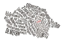 Toon details voor Ansichtkaart  'Wijken van Utrecht' | Utrecht Made Afbeelding van Ansichtkaart  'Wijken van Utrecht' | Utrecht Made