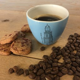 Toon details voor Mok 7 cm 'De Domtoren volgens..' | Stichting echtWaar Afbeelding van Mok 7 cm 'De Domtoren volgens..' | Stichting echtWaar