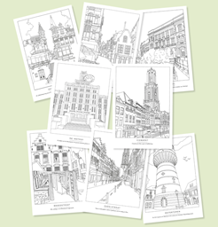 Toon details voor Ansichtkaartenset | Lucas van Hapert Afbeelding van Ansichtkaartenset | Lucas van Hapert